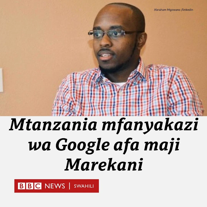 Mwili wa Mtanzania Aliyekuwa Akifanya Kazi Google aliyefariki  kwa ajali ya boti Wapatikana