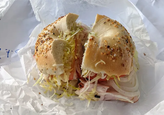 Bagel Sandwich in Nyack New York