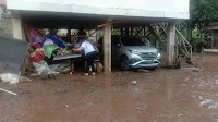 Banjir Landa Desa Lumpias di Minahasa Utara