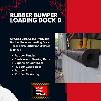 karet bumper loading dock D