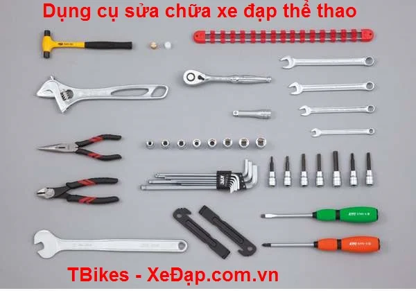 Dụng cụ sửa chữa xe đạp thể thao