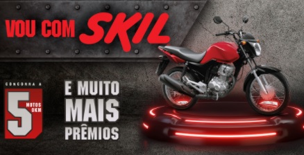 Cadastrar Vou com Skil Sorteio 5 Motos e Prêmios