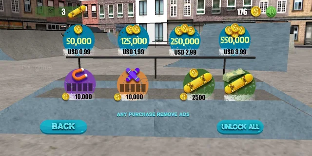 لعبة Street Skater 3D 2 | لعبة المغامر المتزلج علي لوح التزحلق ألعاب رياضية