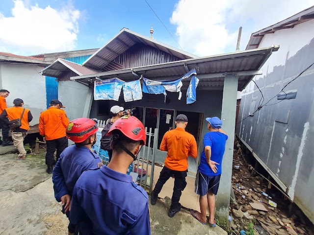 Rumah di Teluk Tiram Ambles, BPBD Banjarmasin Pastikan Bukan Karena Gempa