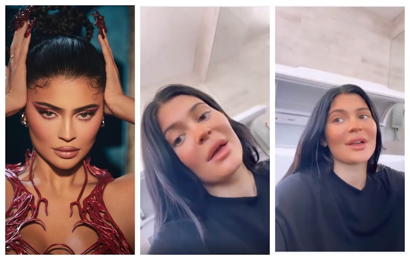 Postpartum has not being easy for me- Kylie Jenner opens up weeks after welcoming her second child (Video)