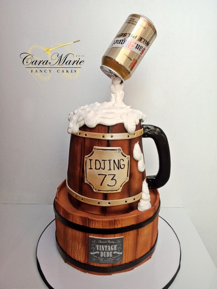 beer design cake