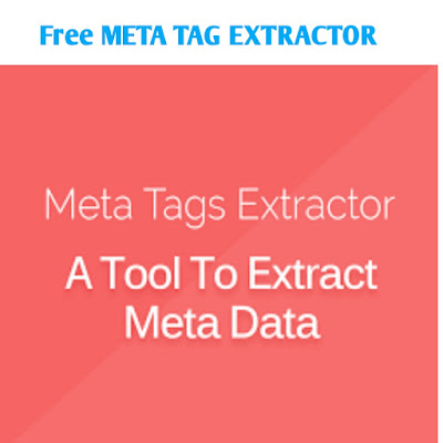 Free META TAG EXTRACTOR