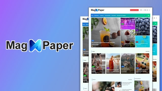 MagPaper - Responsive & SEO Blogger Template