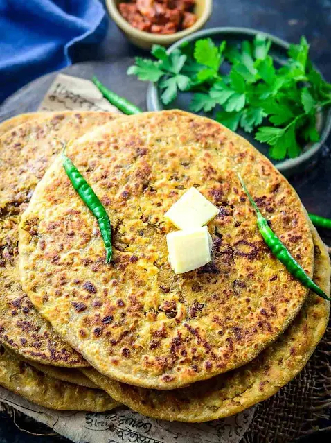 keema paratha