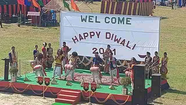 Diwali festival | army Cantt | Diwali Mela 2021 | Tezpur Team | Bihu Dance |