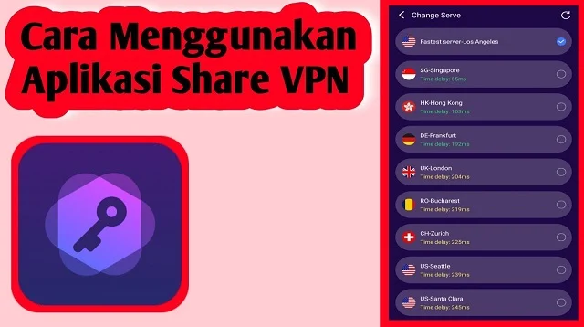 Cara Menggunakan Aplikasi Share VPN