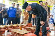 Kunker ke Desa Sidorejo, Pj Bupati Muba Resmikan Sangar Karawitan 