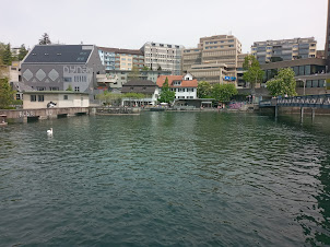 Limmat River in Zurich.