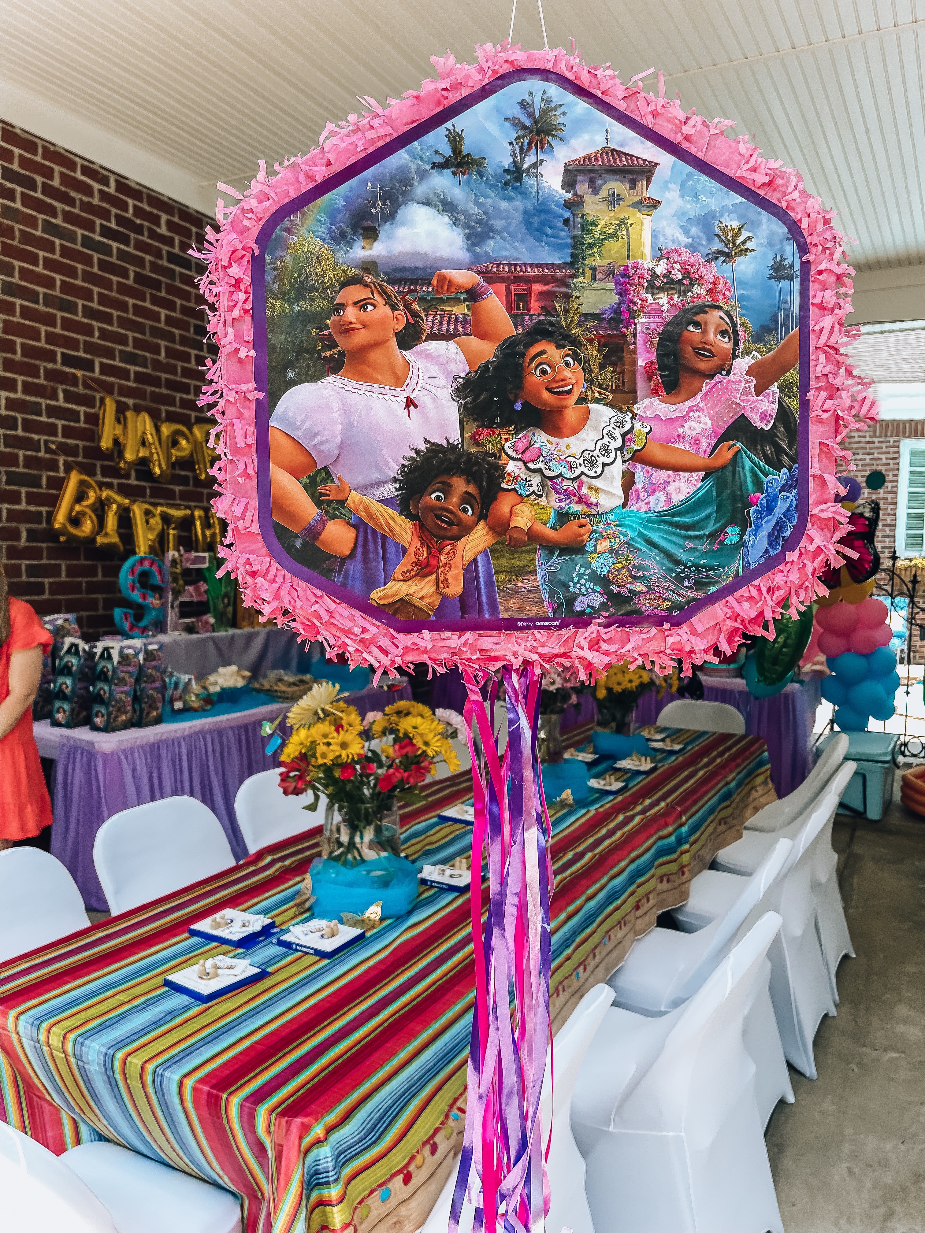 Madeline's Encanto Birthday Party - Something Delightful Blog #EncantoParty #KidsBirthdayParty #BirthdayPartyIdeas #Encanto