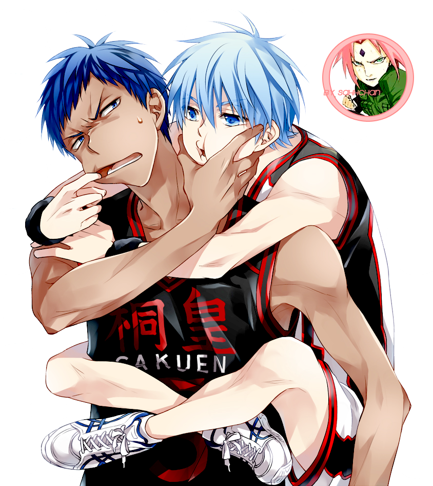 PNG-Daiki Aomine X Tetsuya Kuroko.