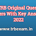 PG TRB Zoology Exam Question Paper with Answer Key 2022 Download PDF