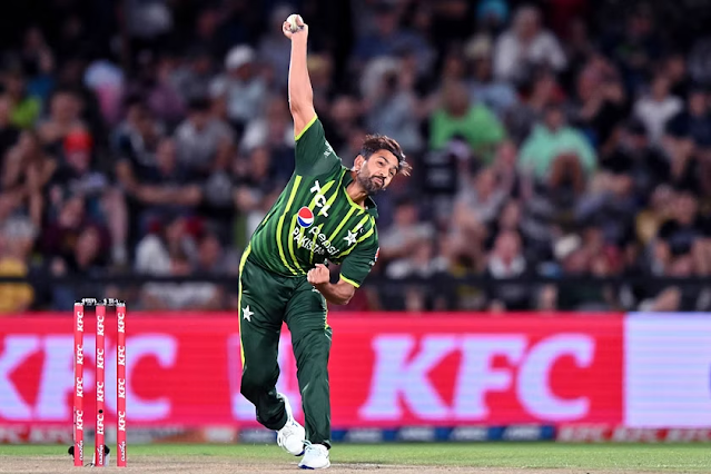 "Shaheen Shah Afridi, Pakistan's finest bowler, stands behind Haris Rauf's resurgence, aiming for peak form ahead of T20 World Cup 2024."