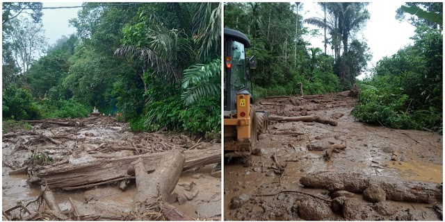 Banjir dan Longsor Landa Dua Kecamatan di Pasaman 