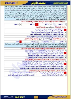 عايز تعرف درجتك .. الإجابة النموذجية في امتحان اللغة العربية لـ الثانوية العامة 2024