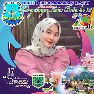 Kumpulan Twibbon Hari Jadi / HUT Kota Batu Ke-20 17 Agustus 2021