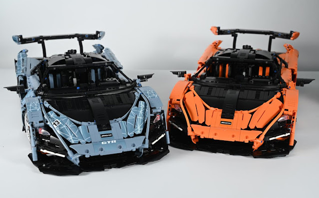 Nifeliz Sanna GTRR Supercar Compatible With Lego