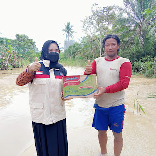 PEDULI BENCANA BANJIR LONG KALI