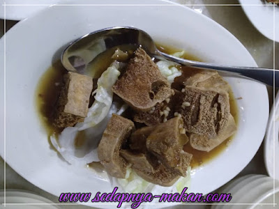 Deep fried Tauhu with Oyster Sauce