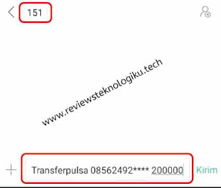 transfer pulsa indosat lewat myim3 lewat sms