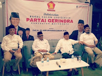 SILATURAHIM PARTAI GERINDRA KABUPATEN MOJOKERTO Bersama Prof.Dr.KH.ASEP SAIFUDDIN CHALIM,  M.Ag. 