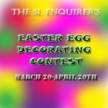 SLE'S EASTER EGG DECORATING CONTEST!