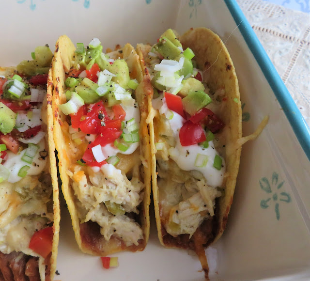 Quick & Easy Baked Chicken Tacos