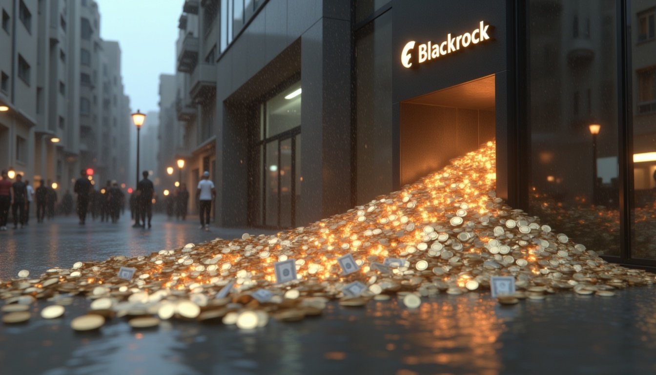 BlackRock, crypto ETFs, Bitcoin inflows, Ethereum ETFs, Q1 2025 earnings, ETF growth, Larry Fink, digital assets, market volatility, investor confiden
