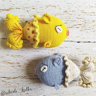 PATRON GRATIS PEZ AMIGURUMI 48039 🐟