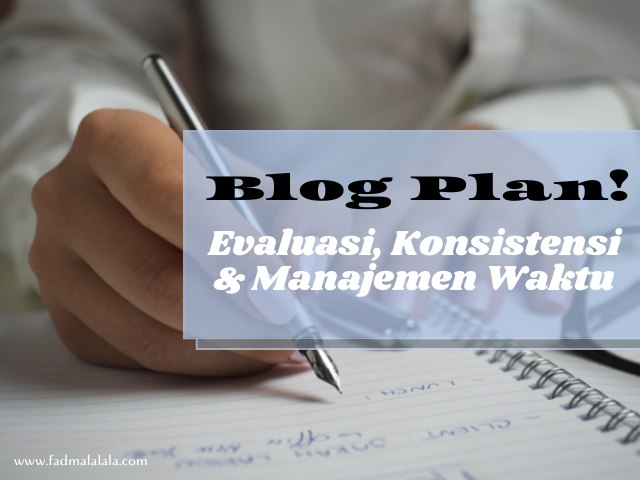 Evaluasi dengan Blog Plan