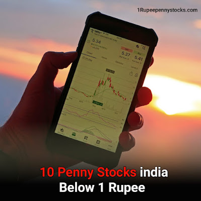 10 Penny Stocks India Below 1 Rupee