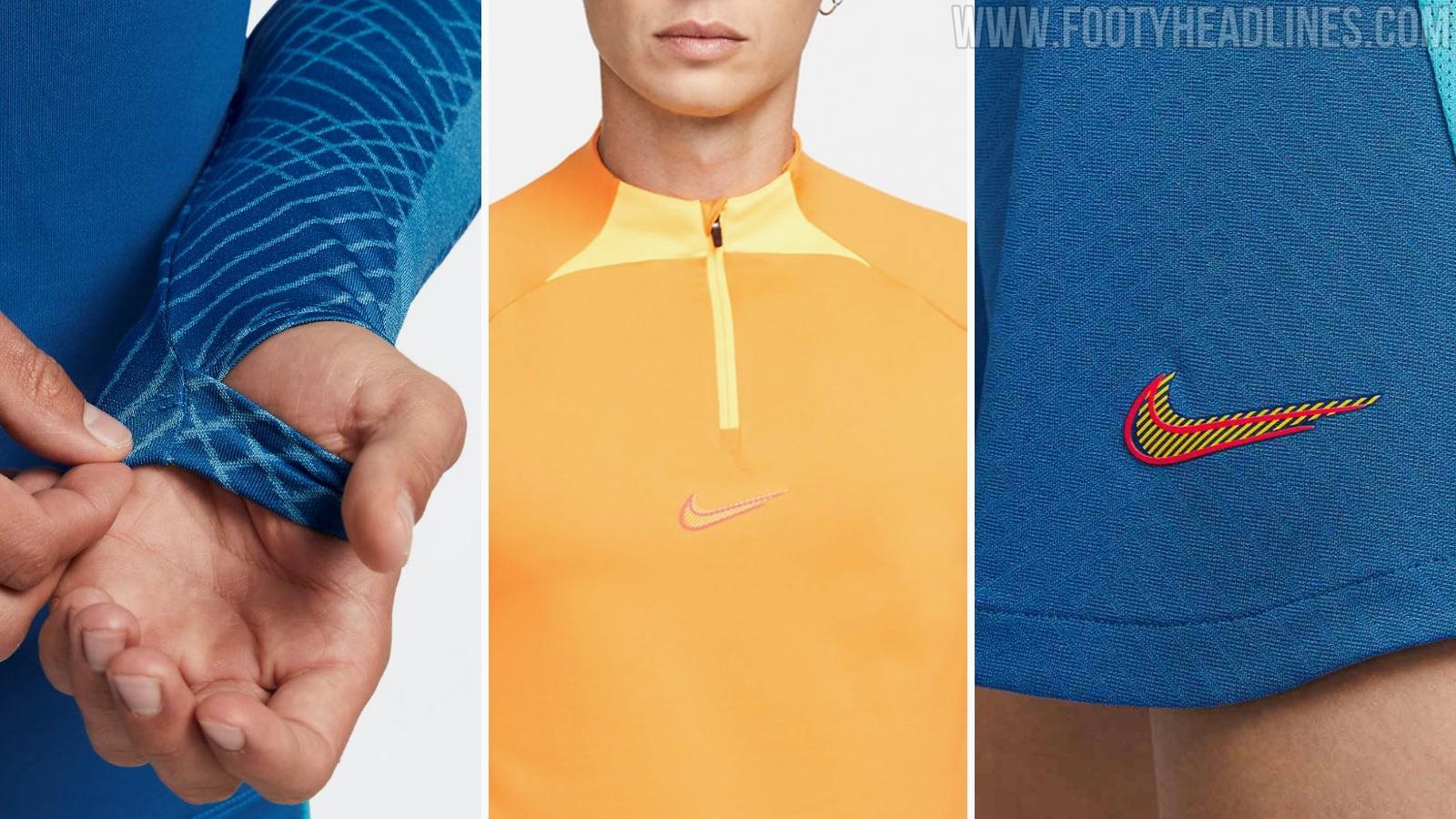 gráfico mimar cama Leaked: Nike 2022 Football Training Features New Logo Style - Footy  Headlines