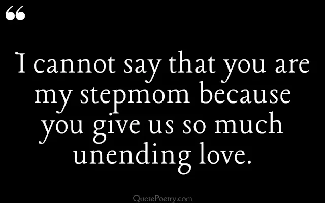 Best Step Mom Quotes For Mother Day