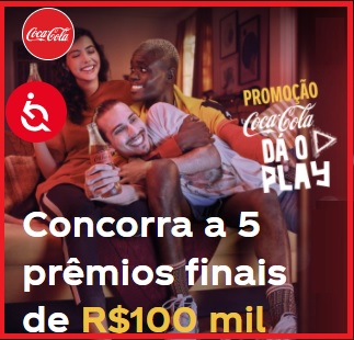 Cadastrar Código Tampinha na Promoção Dá o Play Coca-Cola