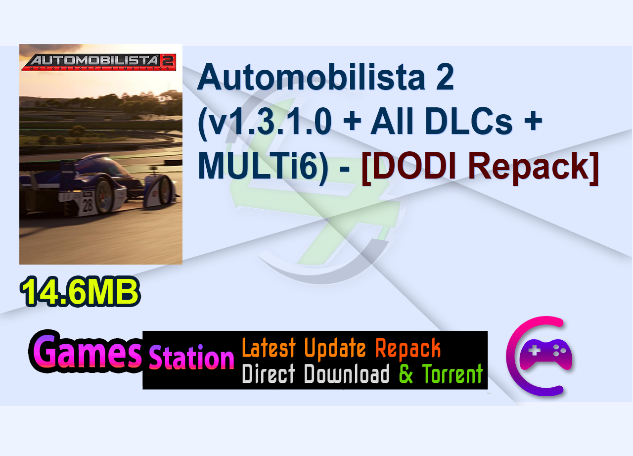 Automobilista 2 (v1.3.1.0 + All DLCs + MULTi6) – [DODI Repack]