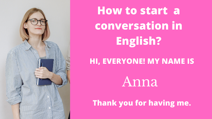 How to start a conversation in English -1