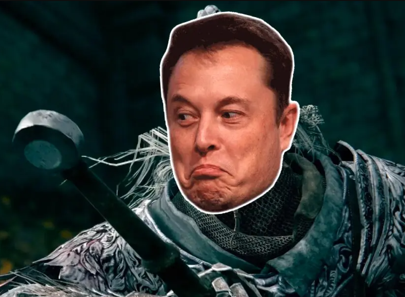 Elon Musk plays Elden Ring