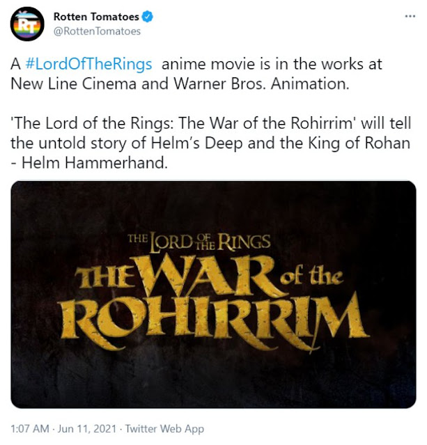 The Lord of the Rings The War of the Rohirrim akan Rilis Pada Tahun 2024