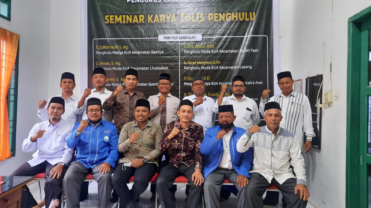 APRI Aceh Utara Gelar Seminar Karya Tulis Penghulu