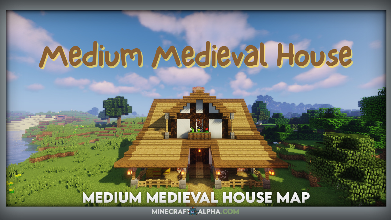 Medium Medieval House Map 1.18.1