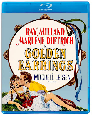 Golden Earrings 1947 Ray Milland and Marlene Dietrich Blu-ray