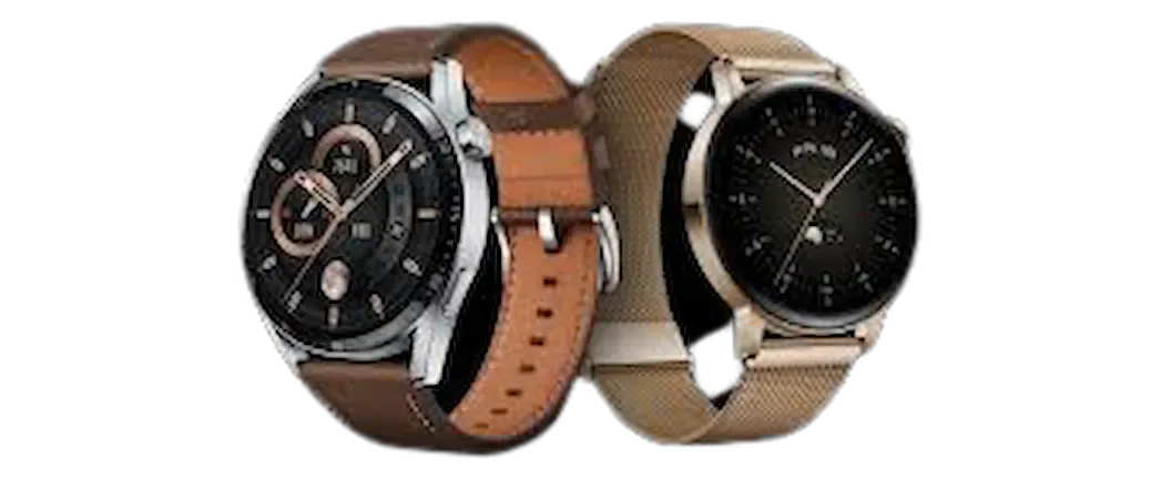 Huawei Watch GT3 in two different colors