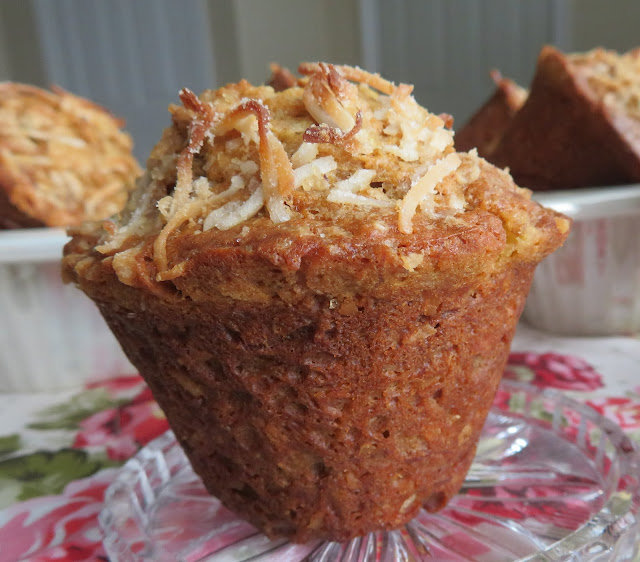 Banana & Coconut Muffins