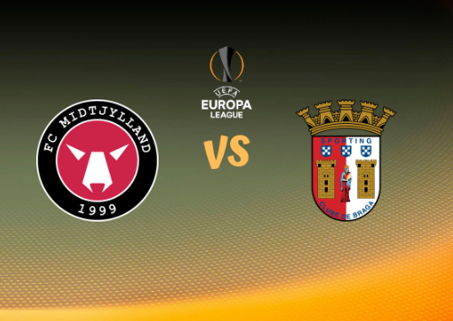 Midtjylland vs Sporting Braga  Resumen