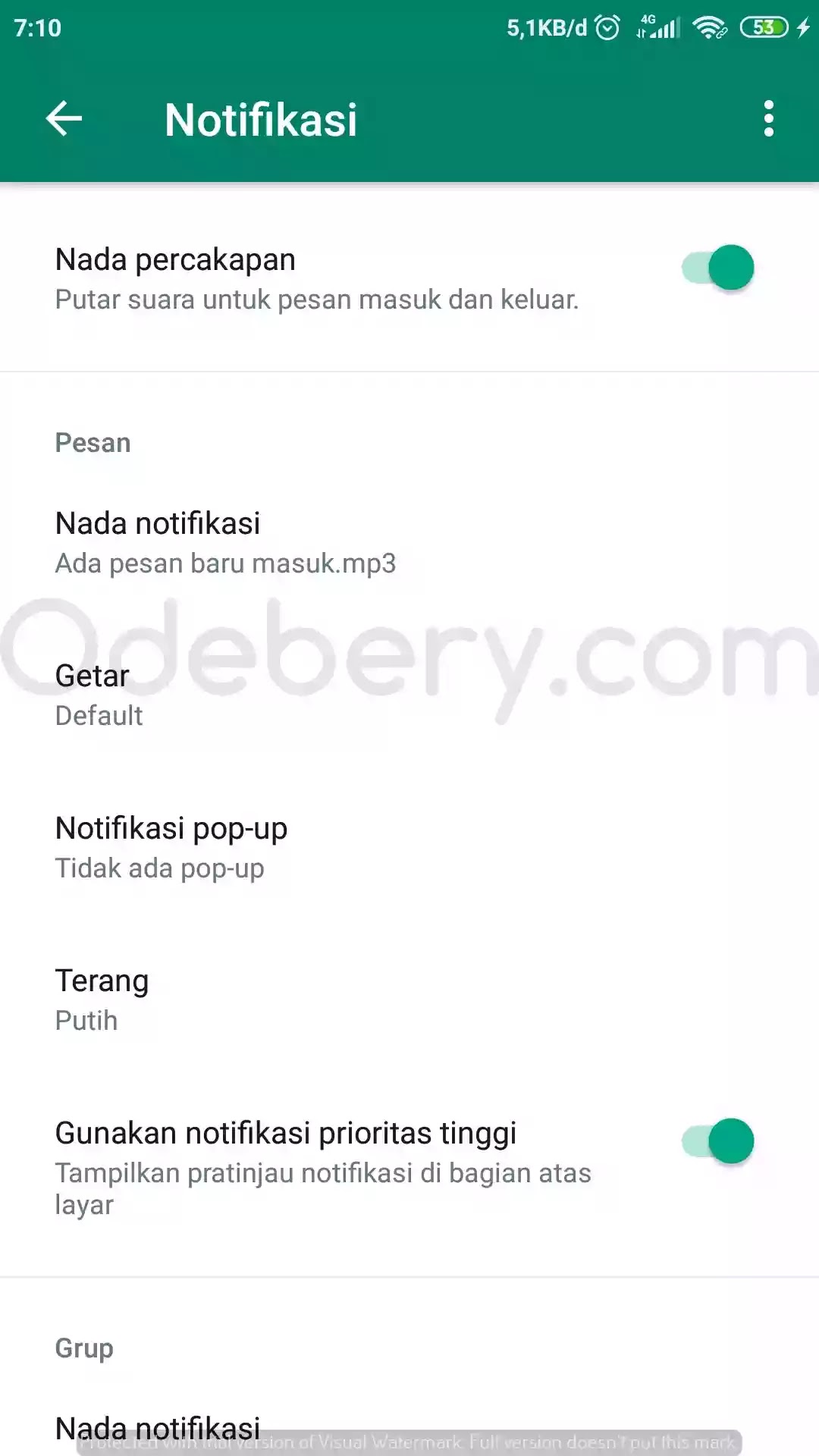 Cara Mengubah Notifikasi WA dengan Suara Google Tanpa Aplikasi