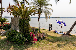 Fisherman on Phayao Lake